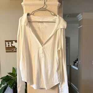 We The Free Cream Shirt